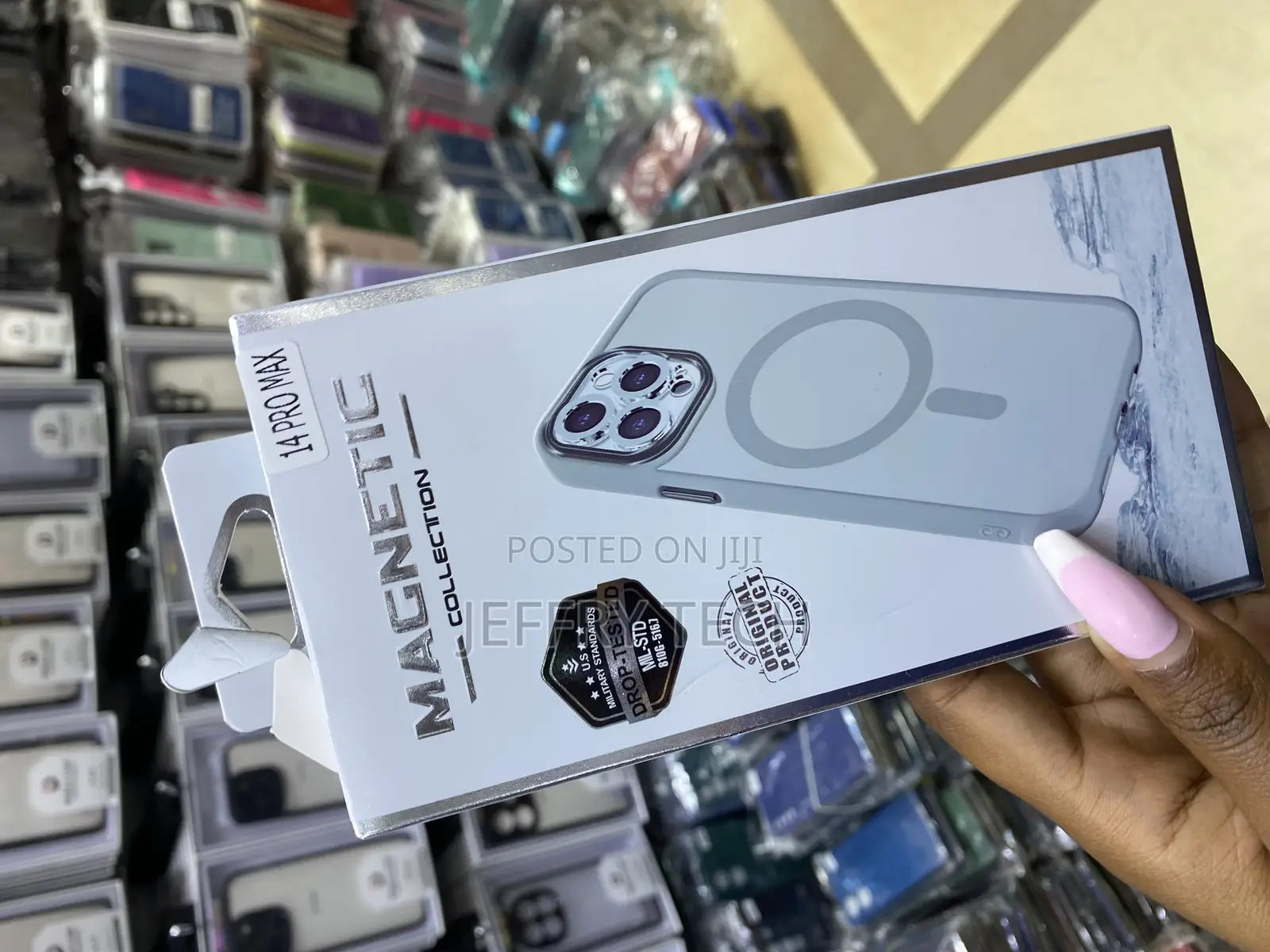 Misscase Compatible With iPhone 14 Pro Max Crystal Clear Case