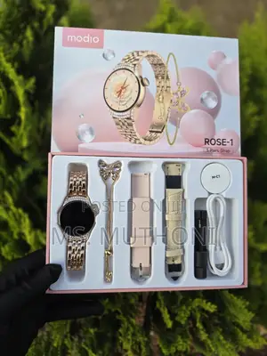 Beautiful Ladies Smartwatch 3 Interchangeable Straps