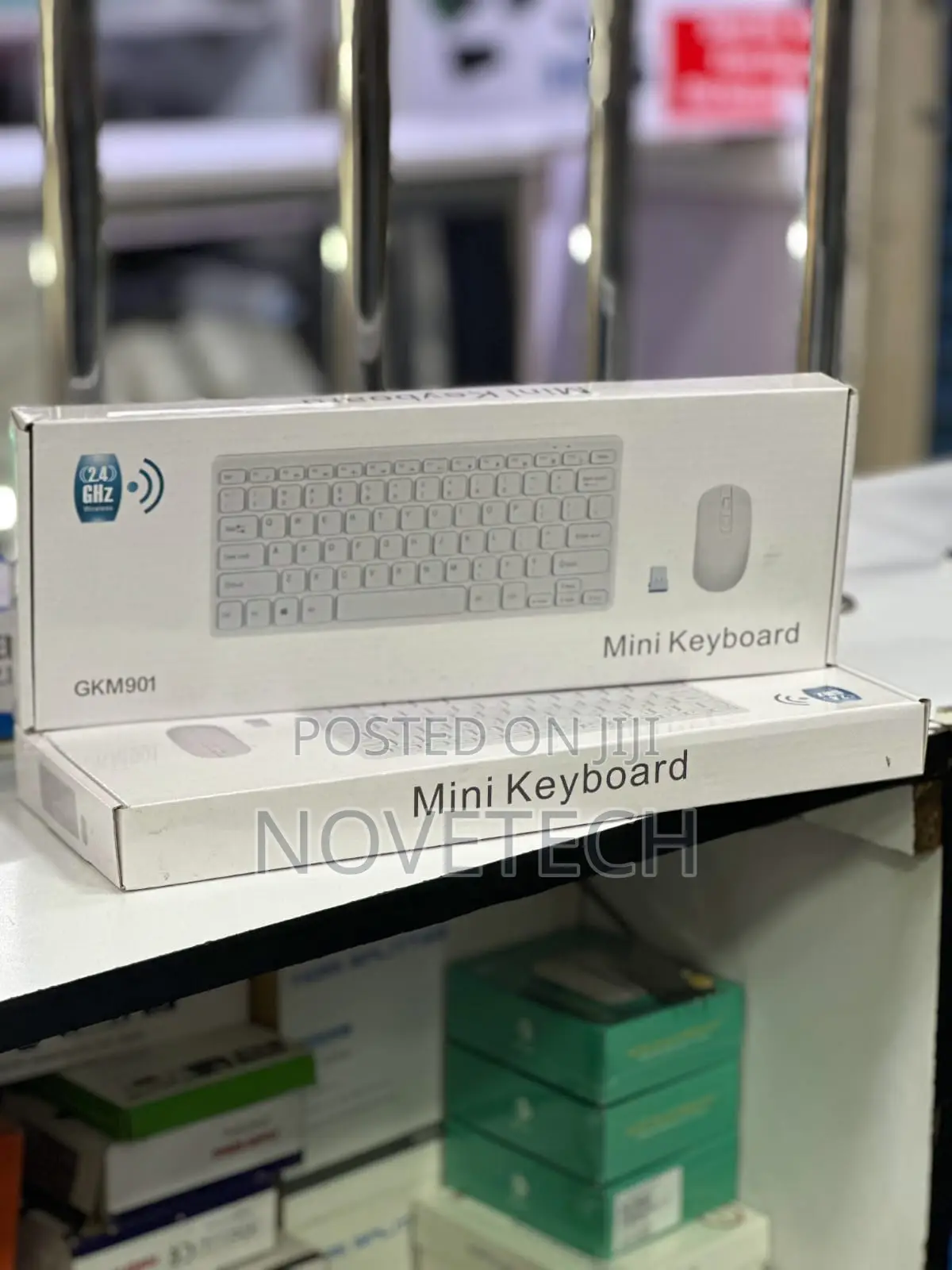Wireless Keyboard and Mouse Combo, Mini