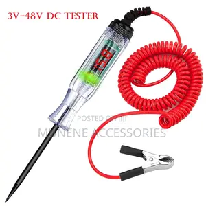 Automotive Tester Light, Led Digital Circuit Dc 3v-48v Fuse Tester
