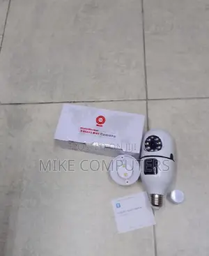 360° Smart Camera Bulb Dual Lens Remote View via Phone App