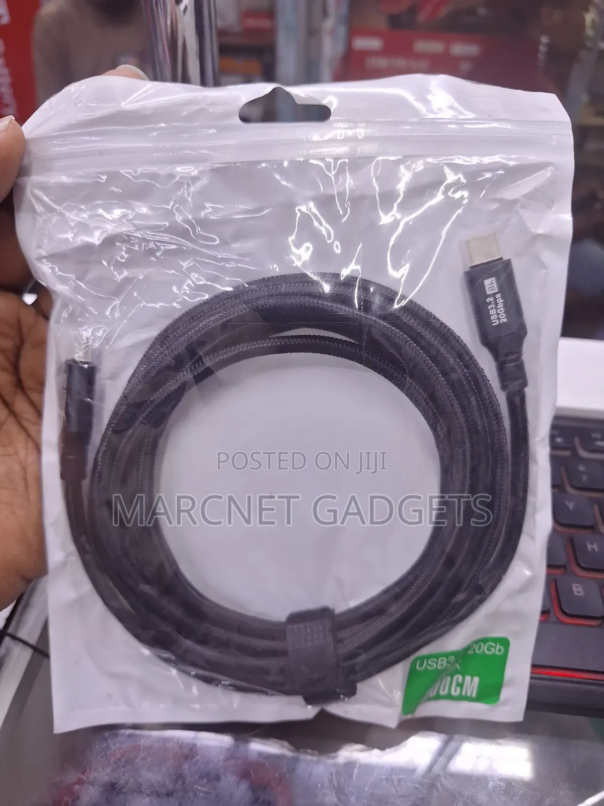3m Type C to Type C Display Cable 20gbps Usb 3.2. 