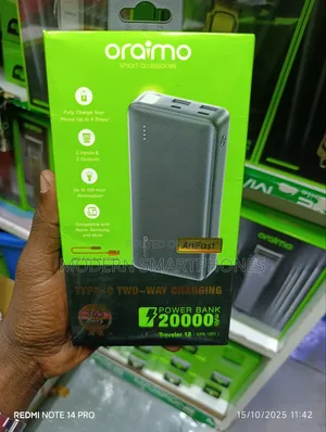 Special Offer Oraimo 20000mah Powerbank