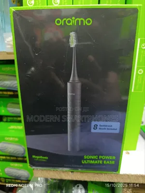 Oraimo Electric Toothbrush Magnisonic With 8 Toothbrush Head
