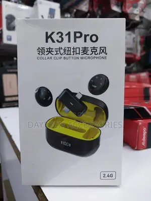 Pro Collar Clip Button Wireless 2.4g Microphone.