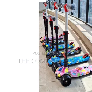 Kids Scooter Age 3-12 at 3500 Toddler Scooter With4 Adjustable Heights