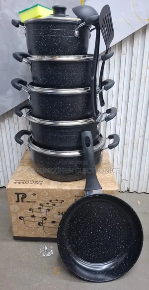 14pcs Jp Cookware Set With Frying Pan