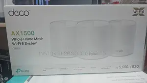 Tp-Link Deco X10 Ax1500 Whole Home Mesh Wi-Fi 6 System 3-Pack