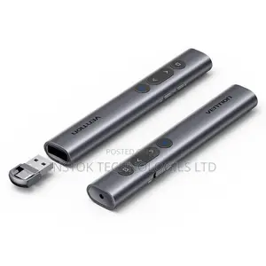 Vention Wireless Presenter With Red Laser Pointer