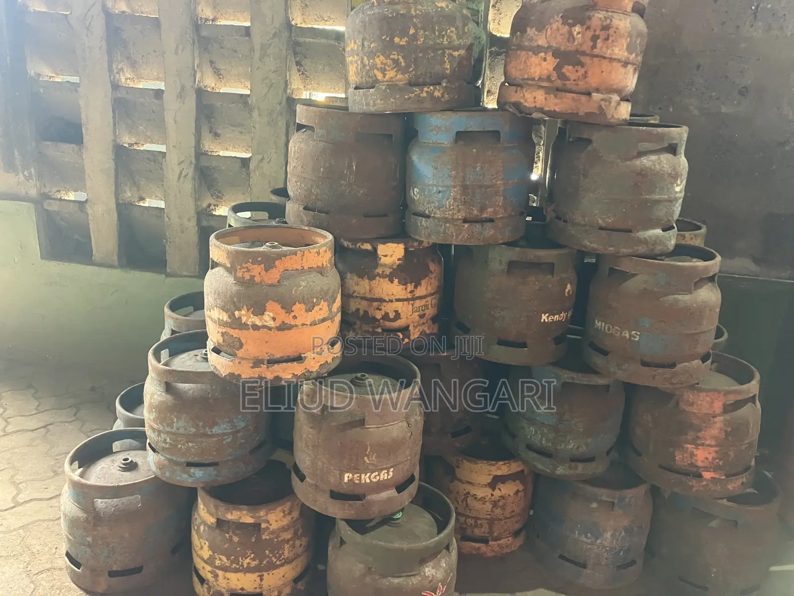 Old Gas Cylinders