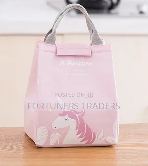 Cartoon Themed Insulated Lunch Bag