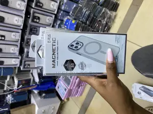 Misky Magnetic Compatible Clear Case for iPhone 15 Plus
