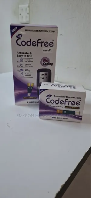 Glucometer Machine and Strips(Code Free)