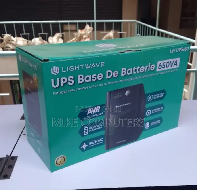 Light Wave Lw Ups 650 Va - 650 Va Capacity Ideal for PCS
