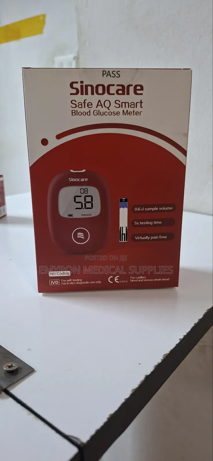 Sinocare Glucometer Machine