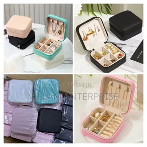 Portable Jewelry Travel Case Organizer