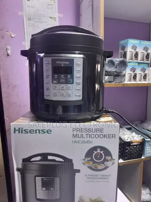 Hisense Multi-Cooker Pressure/ Rice Cooker - 1000watts