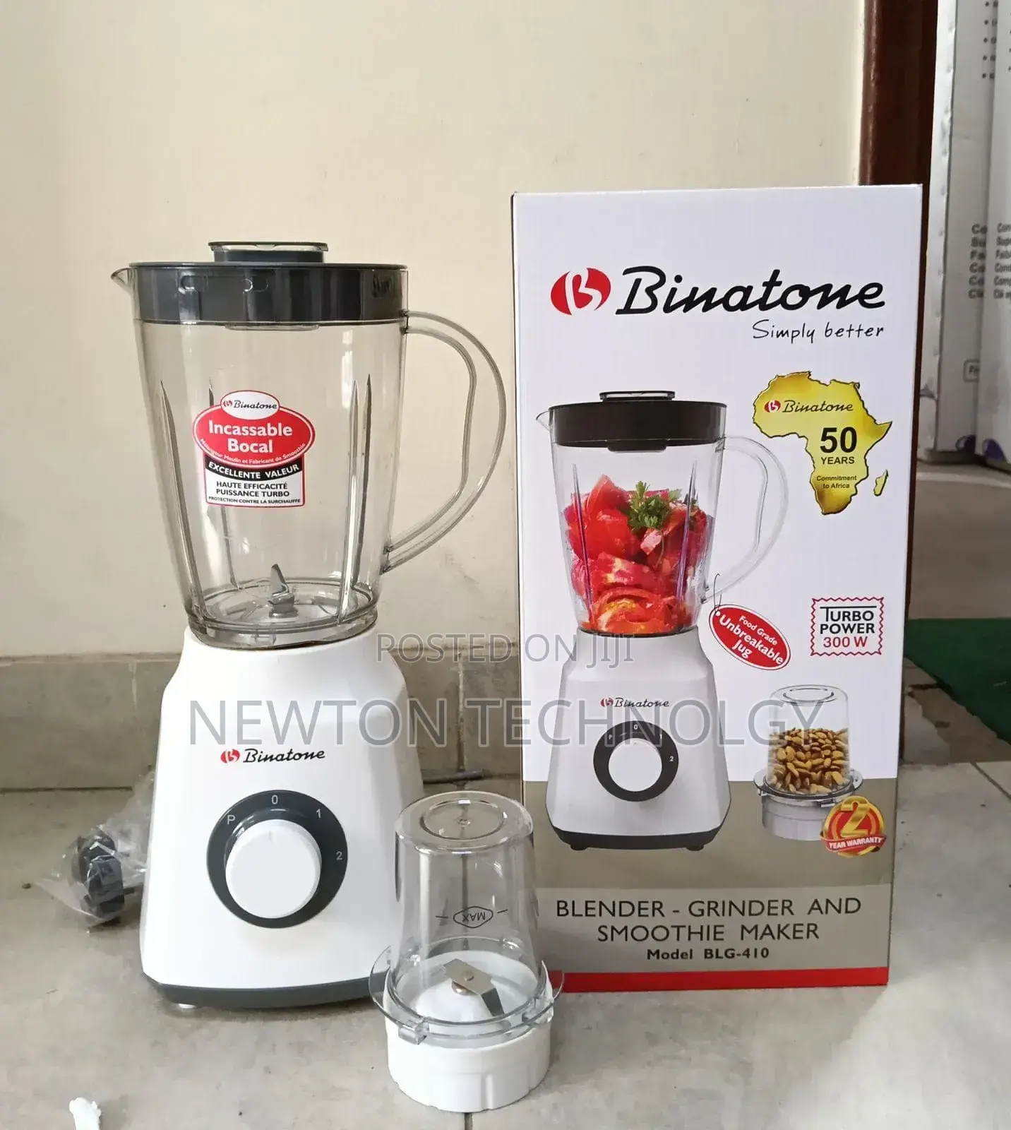 Binatone 2 in 1 Blender-Grinder -