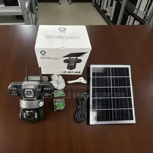 V380 Pro 4g Solar Security Camera 12mp Hd With Human Detection