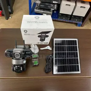 V380 Pro 4g Outdoor CCTV Camera With 8w Solar Panel and Cloud Backup
