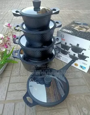 Non Stick- Bosch 11pcs Cookwares