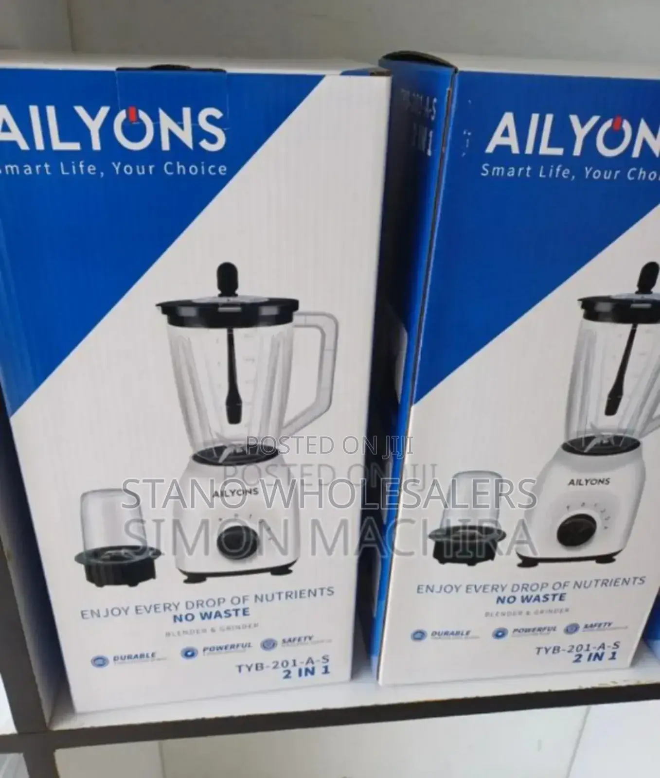 Colour White Ailyons Blender