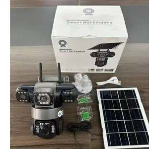 V380 Pro Solar CCTV 4g Camera With Auto Tracking and Night Vision