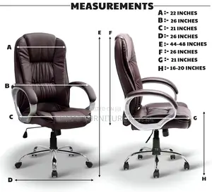 Brown Leather Executive Chair