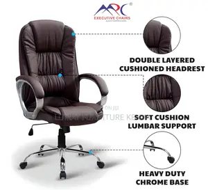 Brown Leather Executive Chair