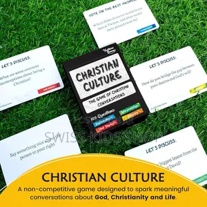Christian Culture Game / Church Games / Family Game