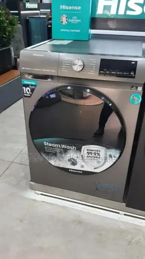 99% Clean. 10kgs Laundry Hisense Front Load Washing Machine