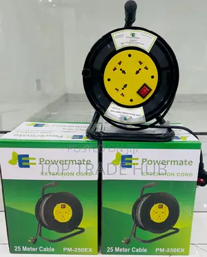 Powermate Extension Cord/Reel 1.5mm By 25 Meters