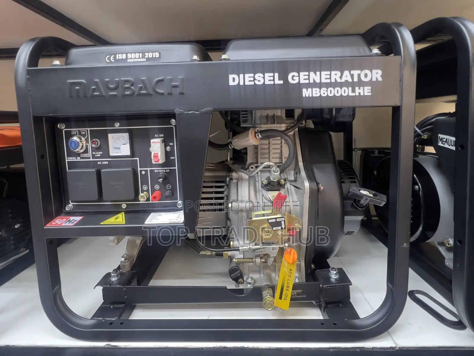 Maybach Open Type Diesel Generator 6kw/7kva Single Phase