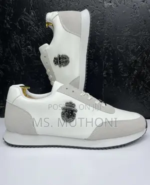 White / Black Billionaire Smart Casuals* *_Size : 39 - 45_*