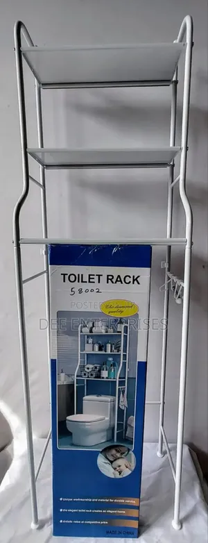 Design Toilet Rack With Top Stand for Towel