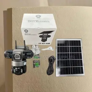 V380 Pro 4g Solar CCTV Camera With Ip66 Waterproof Protection