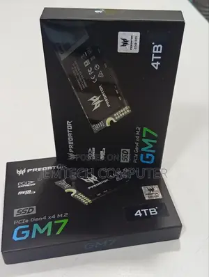 Predator Gm7 Acer M.2 4tb Ssd: 2280 Pcie Gen 4 X4 Nvme 2.0 7400 Mb/S