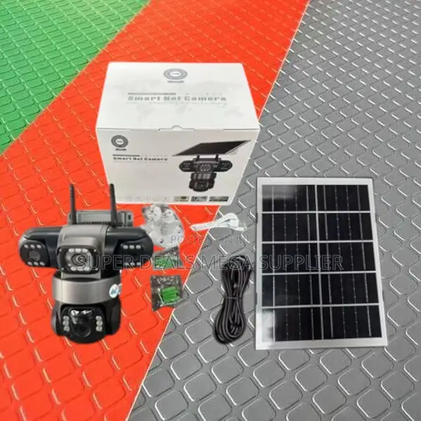 V380 Pro 4g Solar PTZ Camera With Human Detection and Cloud Backup