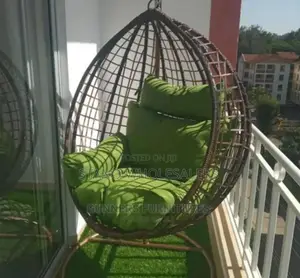 Round Black - Outdoor Swing Chair