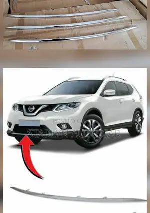 ​Front Bumper Lower Chrome Garnish for Nissan X-Trail T32 (2014-2017)