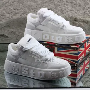 Trendy New Unisex Platform Sneakers Comfort Net Side Breathable Men