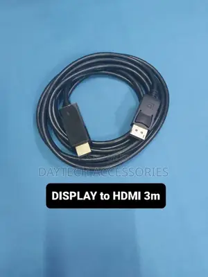 10ft (3m) Displayport to Hdmi Cable - 30hz.