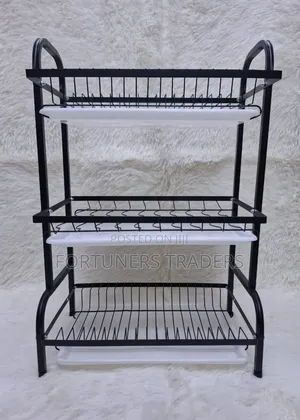 3 Tire Heavy Duty Dish Rack