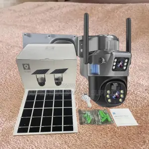 4g Sim PTZ Outdoor Camera Solar Powered Dual Lens Human Detection
