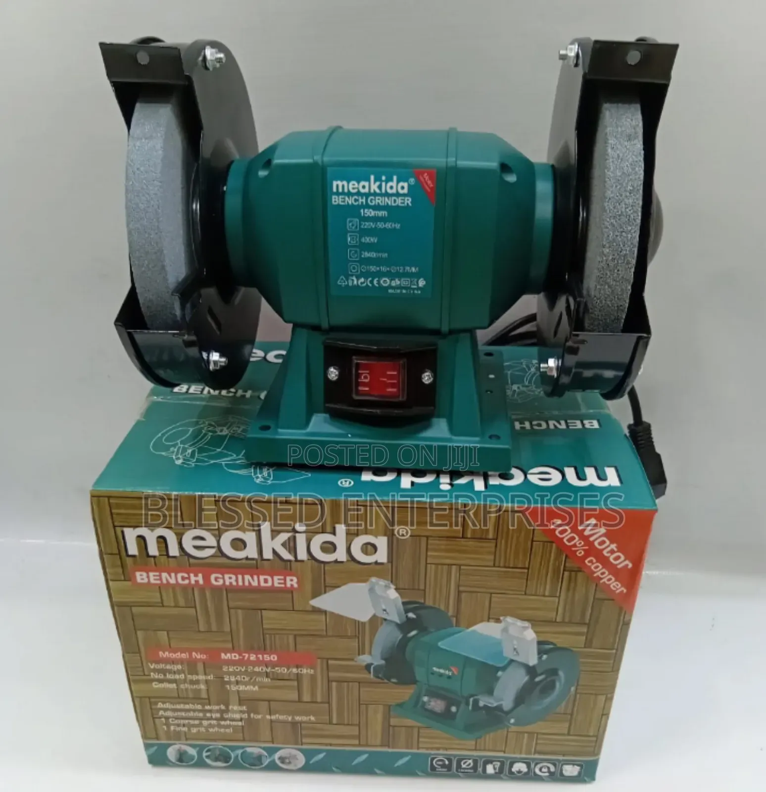 Quality Meakida Bench Grinder Machine/Bench Grinder