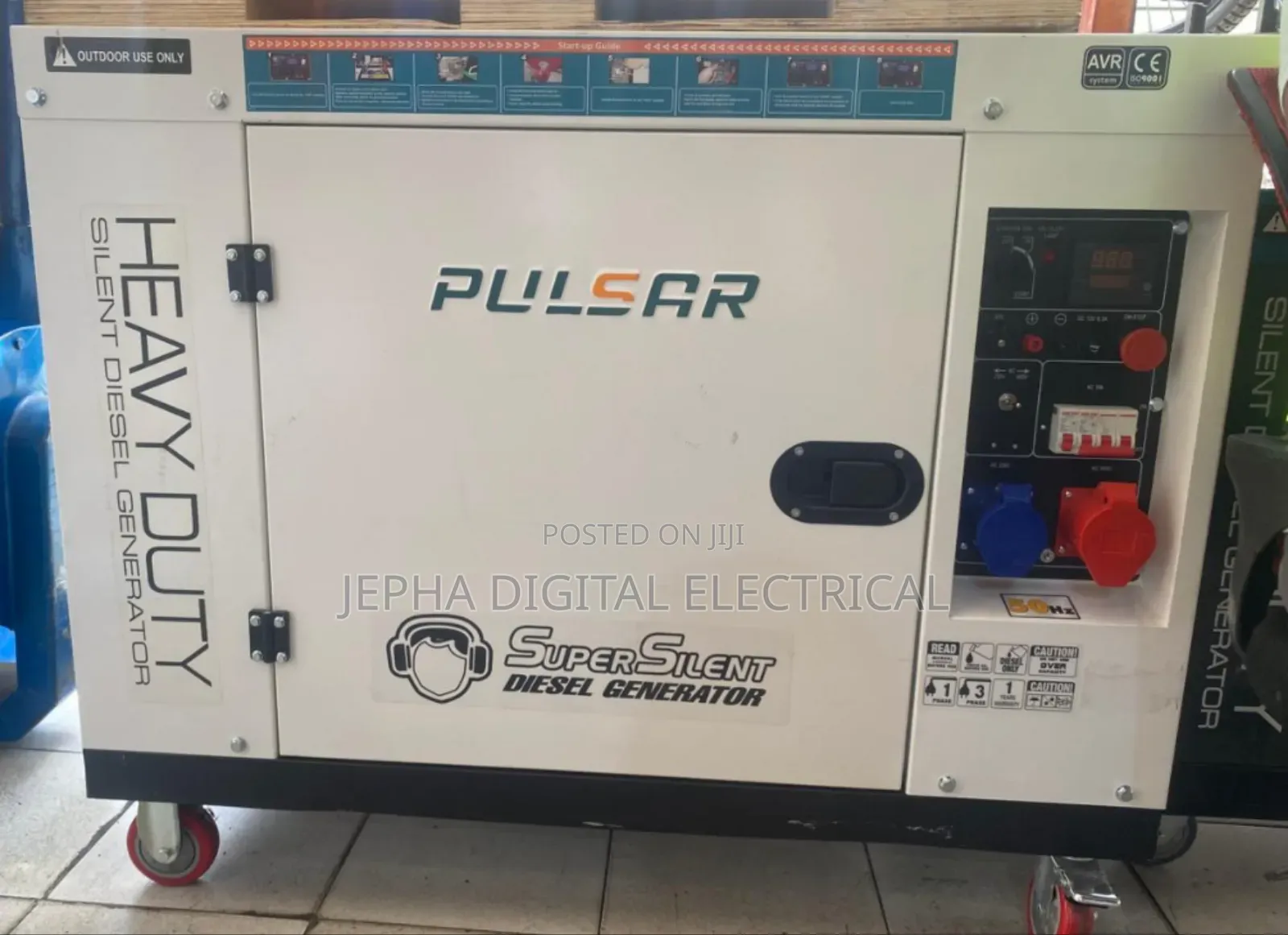 Pulsar 20kva Generator Machine/Air Cooled