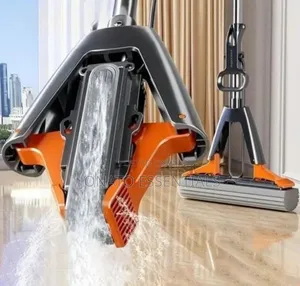 Self-Wringing Roller Squeeze Mop. Hands-Free Floor Cleaner Kenya