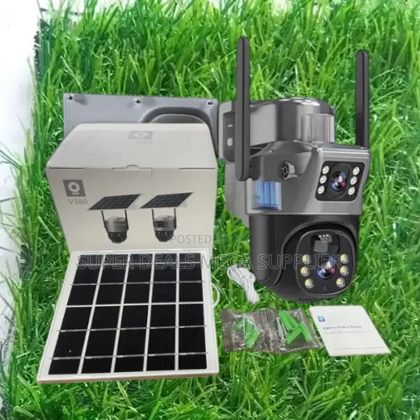 4g PTZ Outdoor Solar Camera Dual Lens Ai Human Detection System