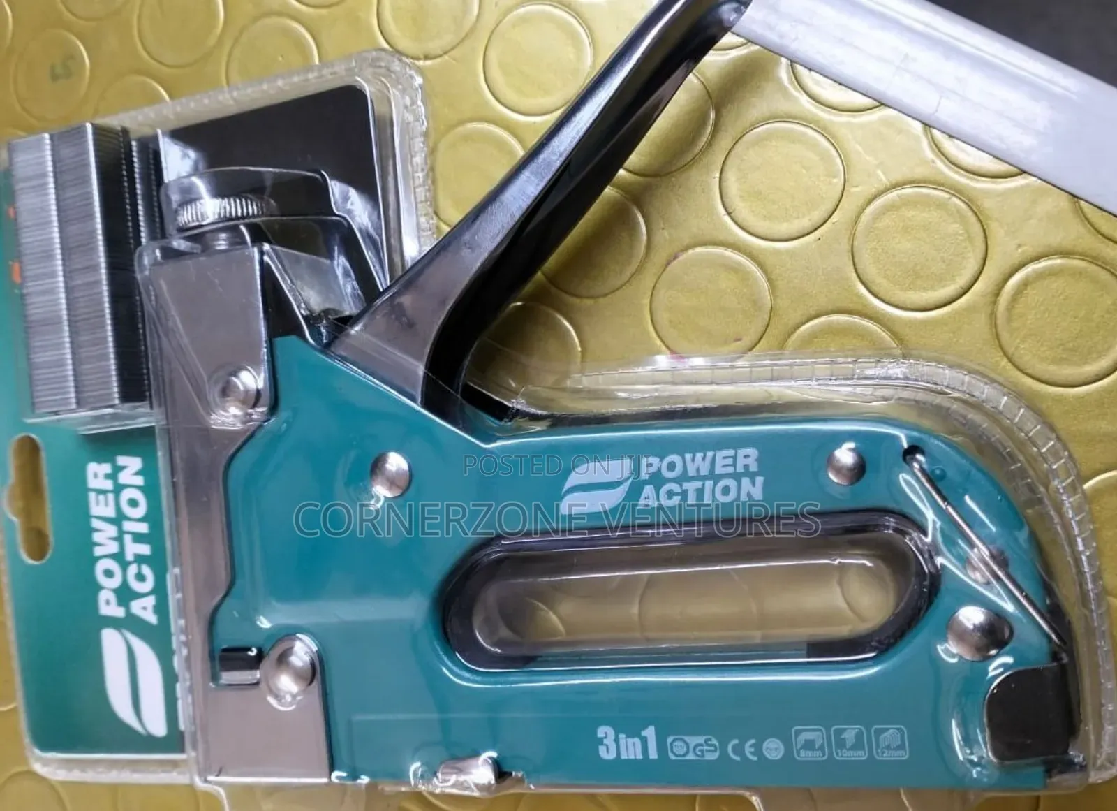 Power Action Staple Gun/ Manual Staple Gun