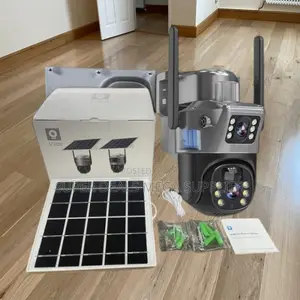 4g PTZ Solar Security Camera Dual Lens Ai Detect and Night Vision
